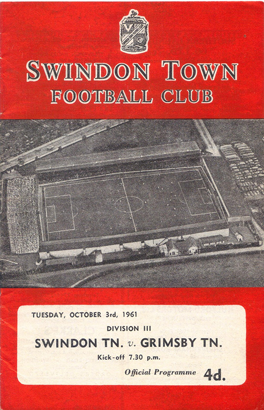<b>Tuesday, October 3, 1961</b><br />vs. Grimsby Town (Home)